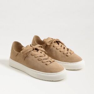Tan Suede Women's Sneakers